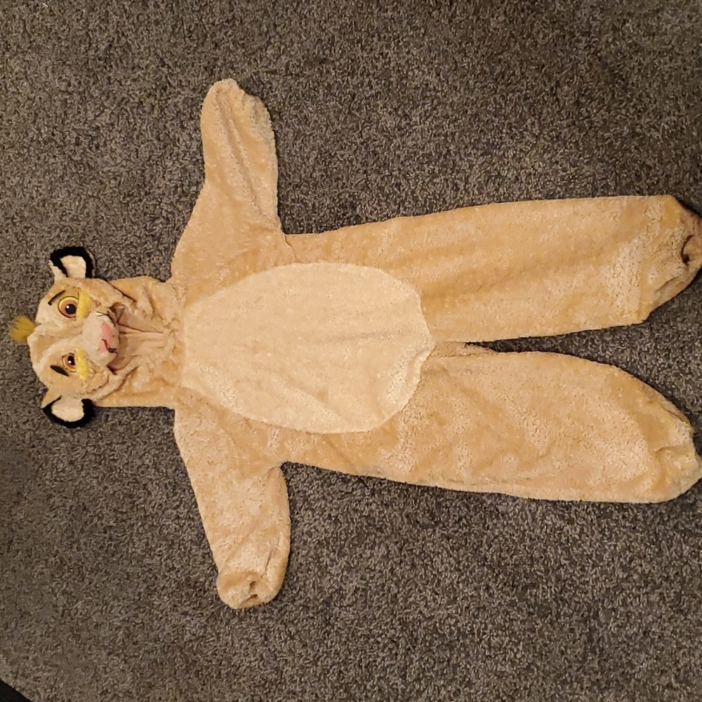 Disneyland Resort Paris Kids Costume Lion King Simba 4 5